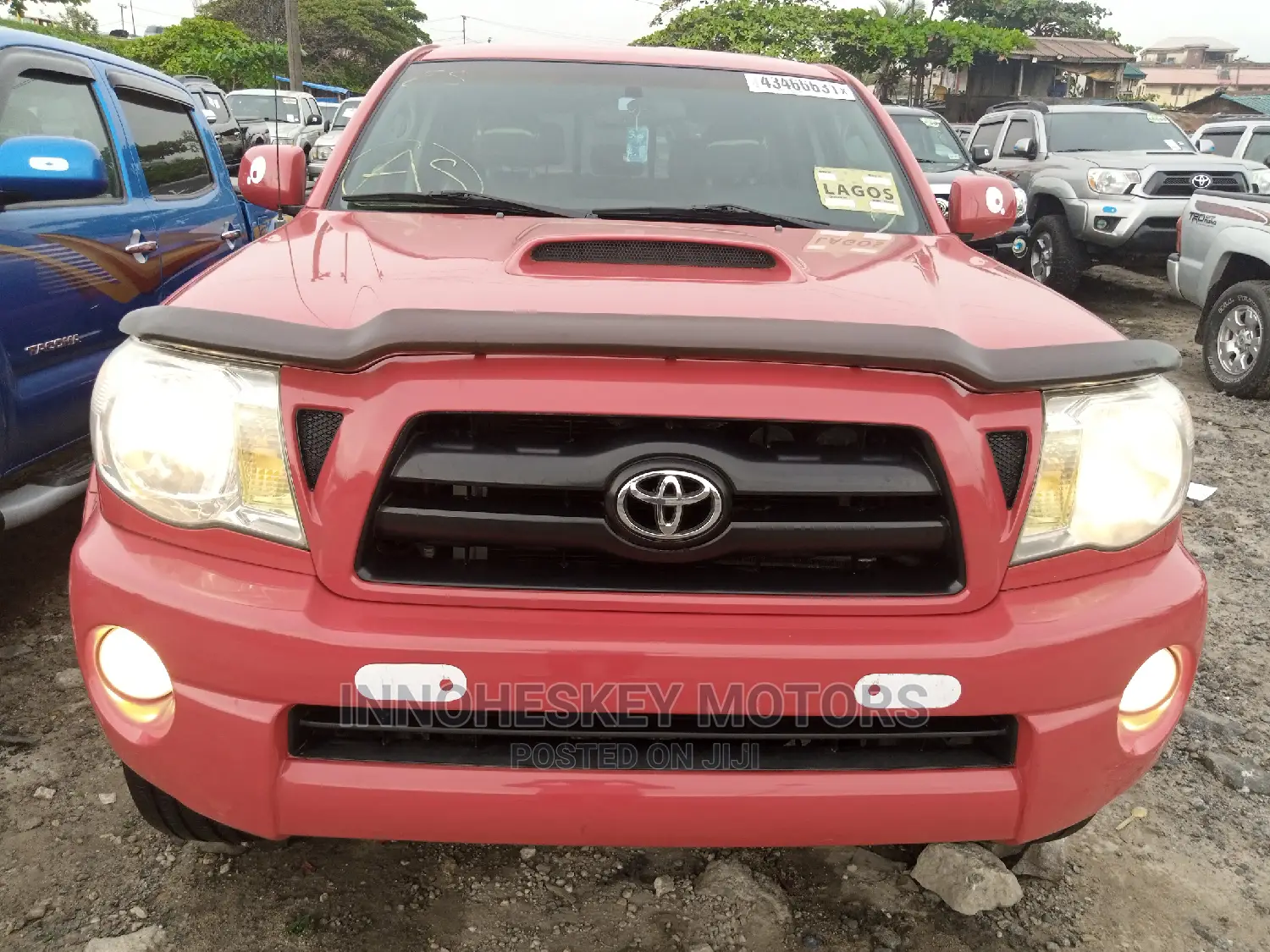 Toyota Tacoma 4x4 Double Cab 2008 Red