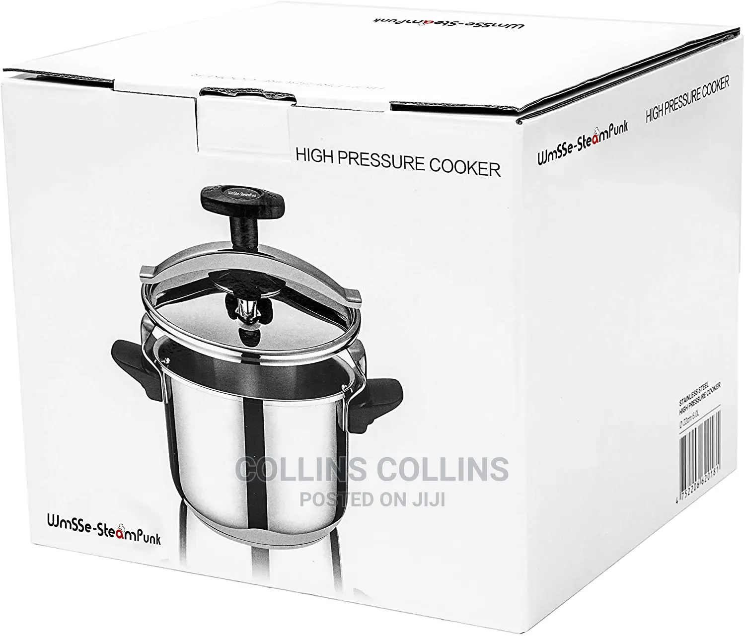 Steampunk 7l Stainless Steel Pressure Pot Cooker