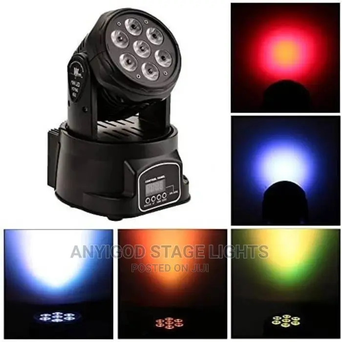 High Quality 7x10w 4in1 Mini Moving Head Stage Light