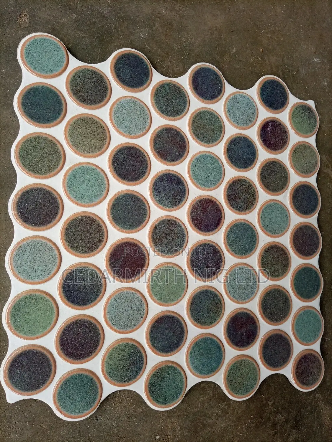 Dakhla Aqua Spanish Tile