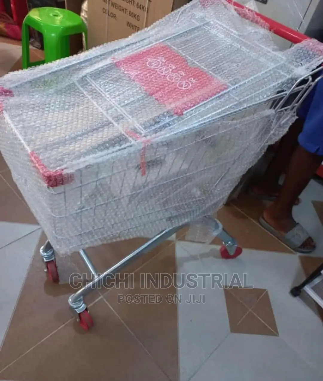 Metal Supermarket Trolley