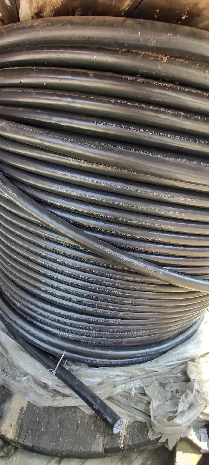 Original Nigeria 25mm Armoured Cable