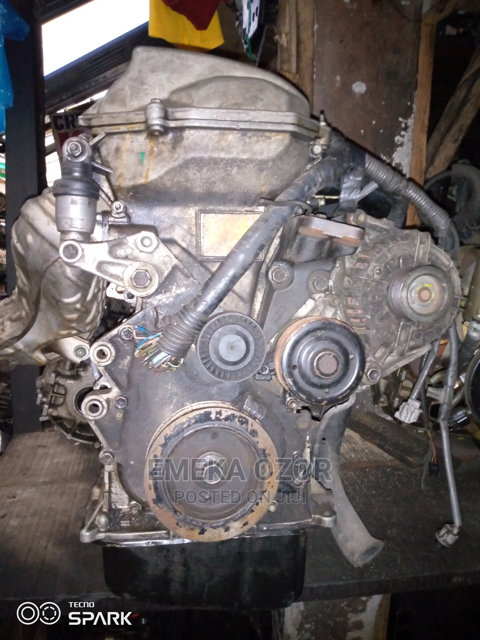 Toyota Corolla 1zz Complete Engine Tokunbo
