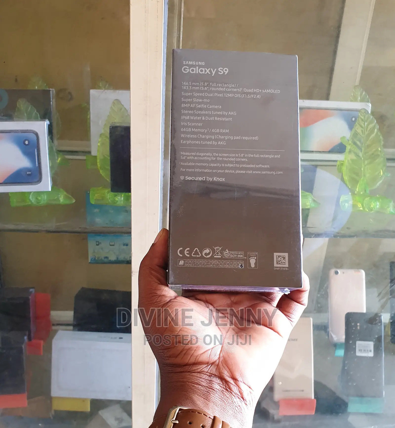New Samsung Galaxy S9 64 GB Black