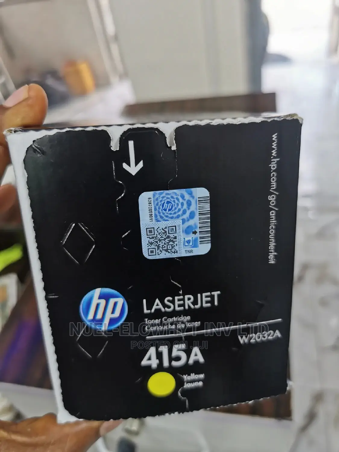HP 415A Yellow Original Laserjet Toner Cartridge (W2032a)