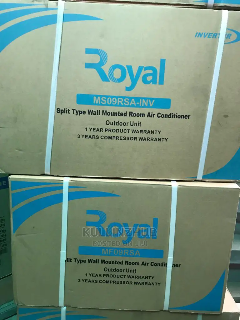 Royal 1hp Split Inverter AC Unit (Ms Series)