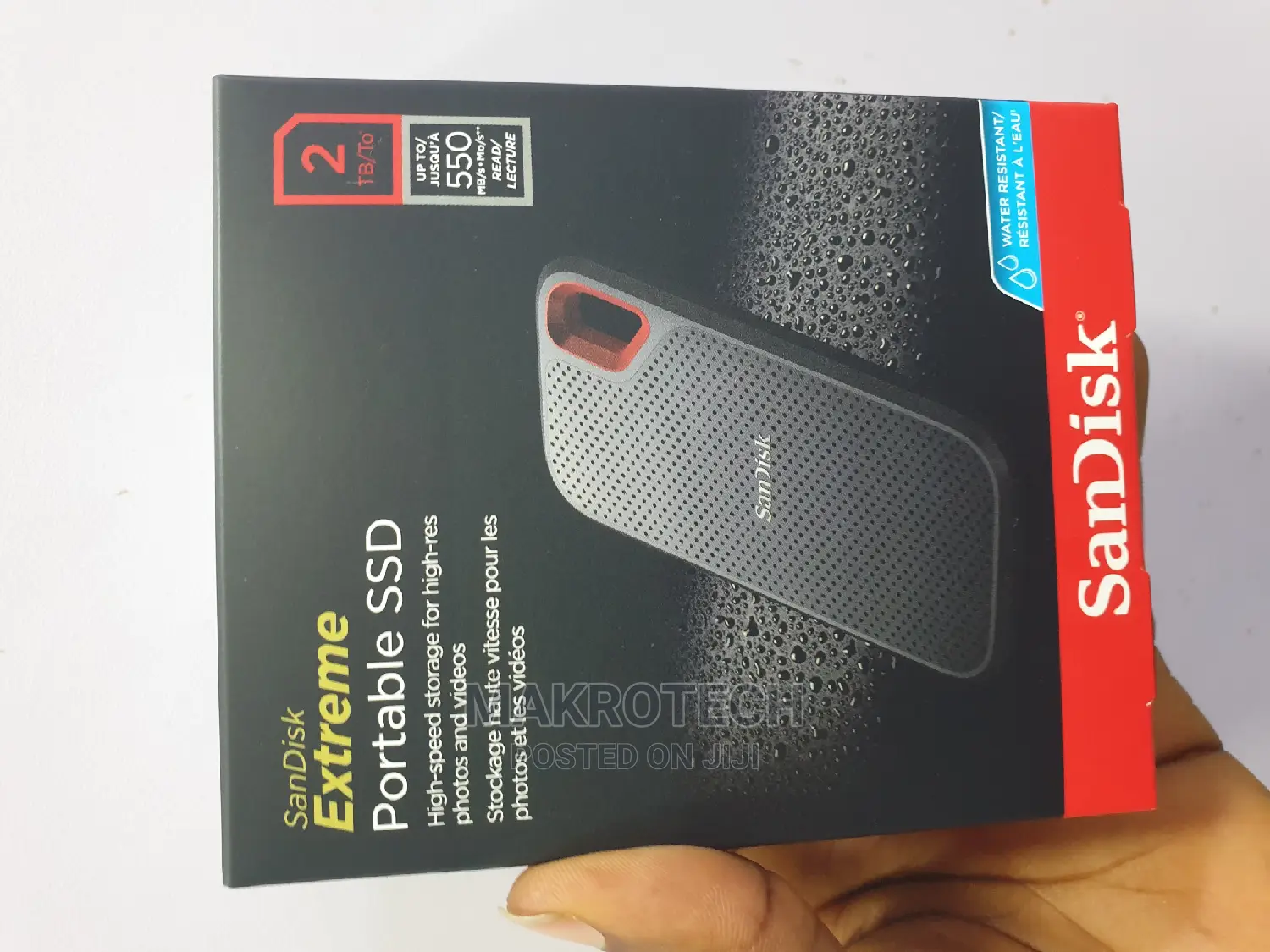 Sandisk 2TB Extreme Portable SSD - 550mb/S