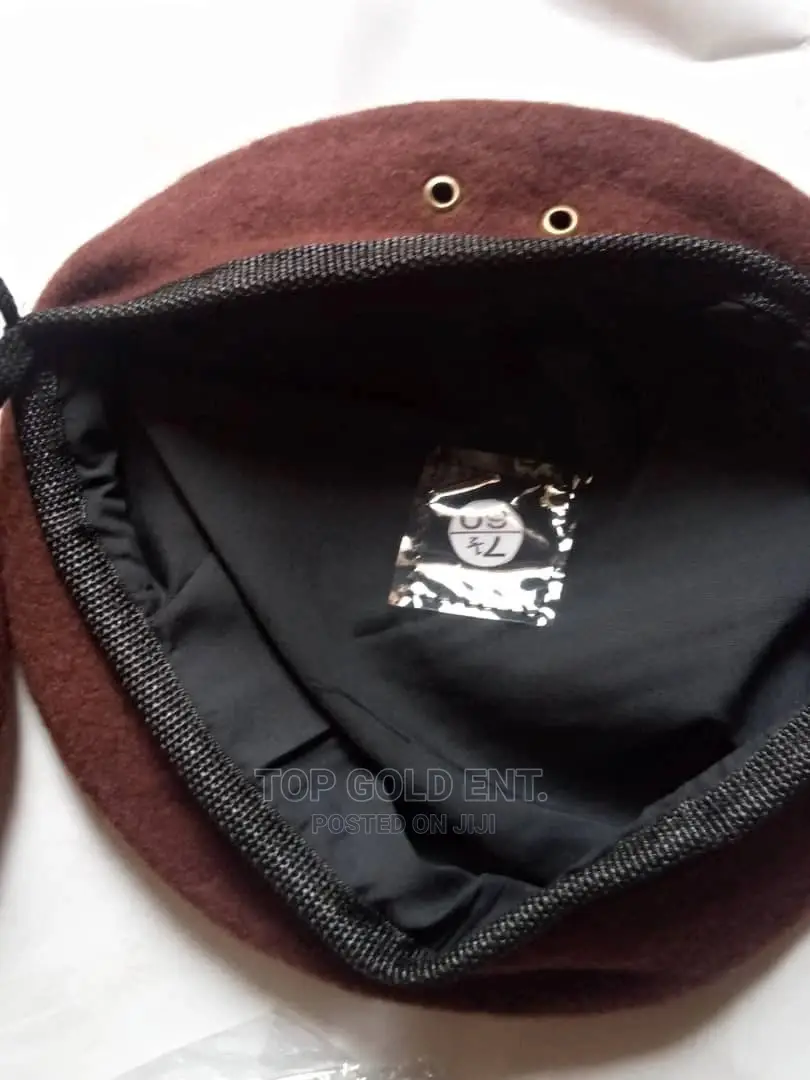 Wine Beret Cap