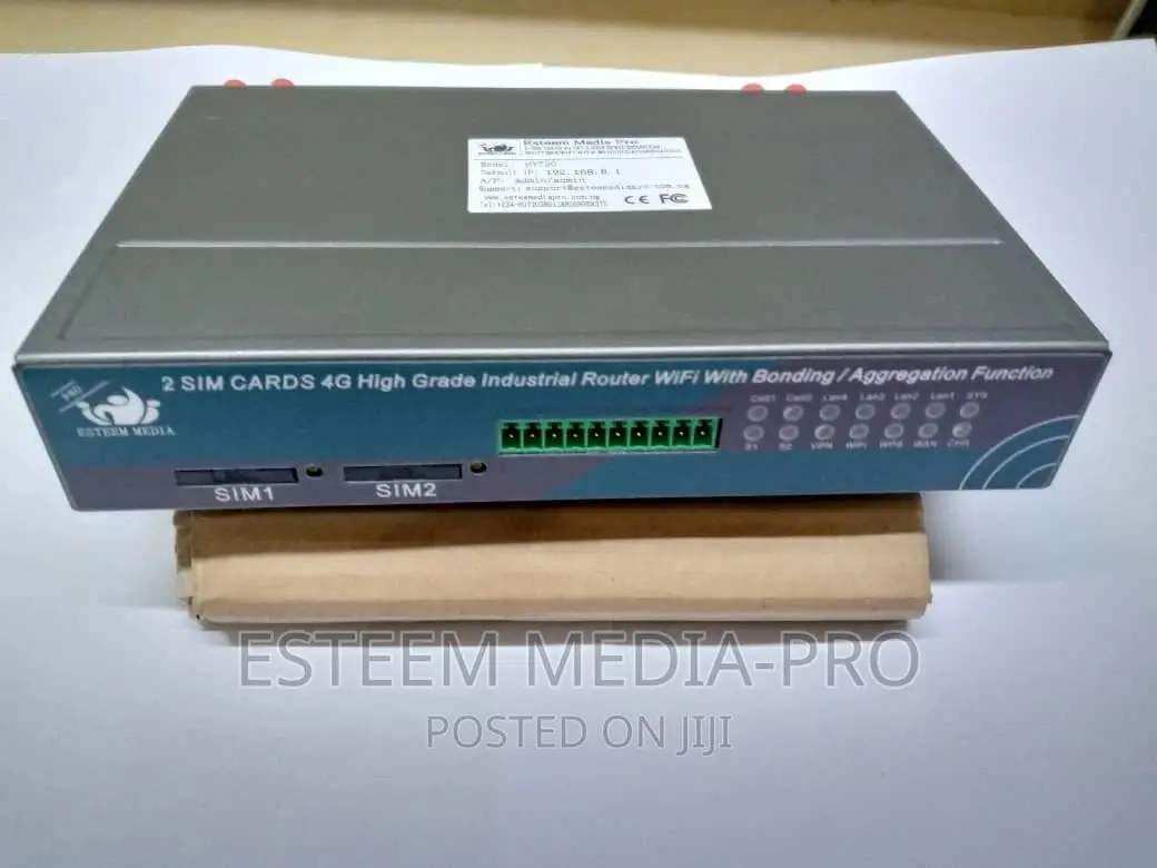 2sim Cards 4g Cat6 High Speed Bonding Aggregated Router