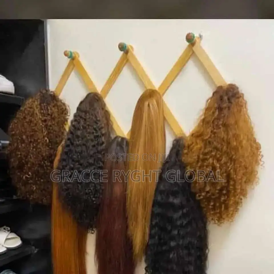 Collapsible Wooden Bag Hanger/ Wig Hanger