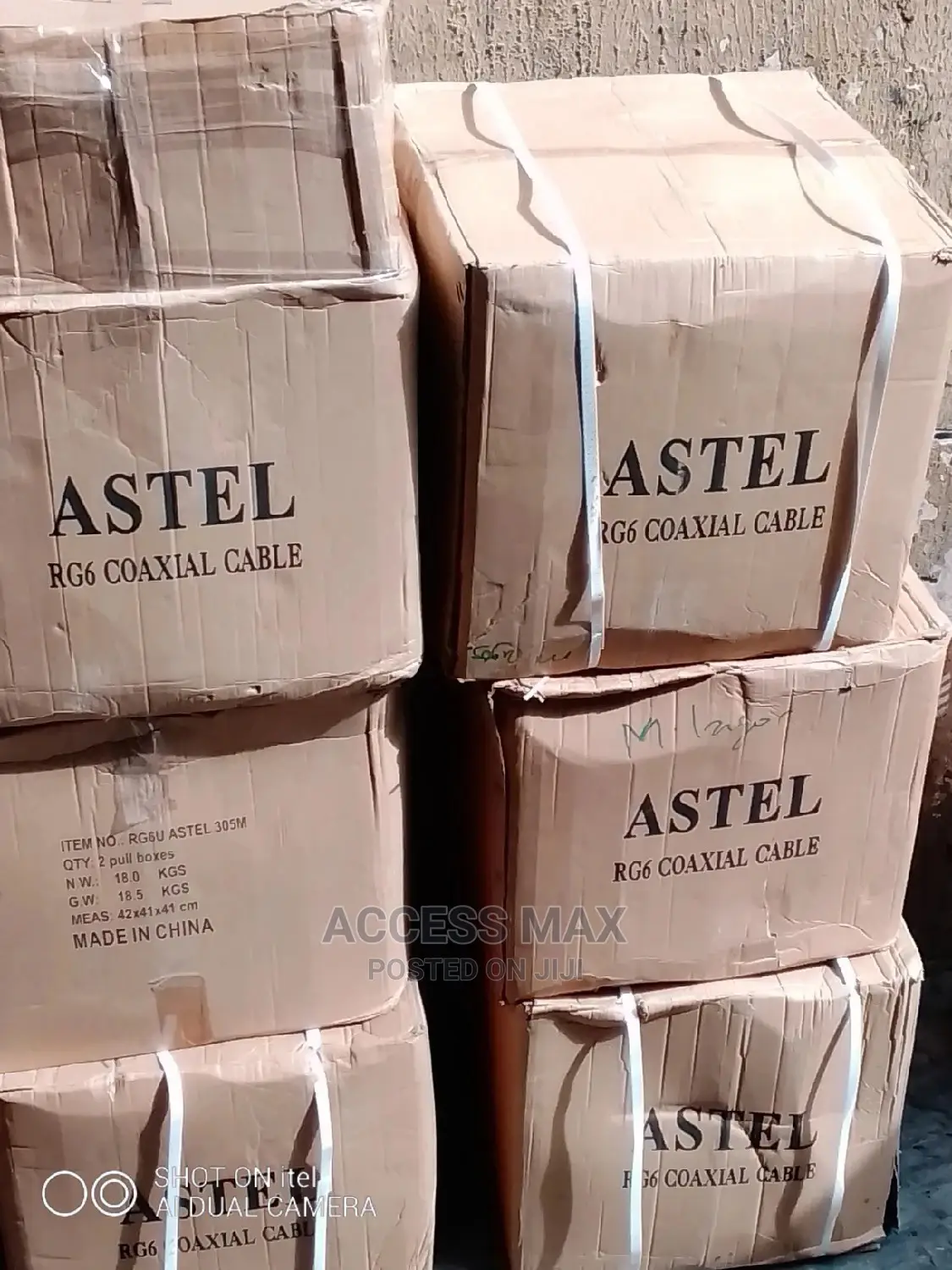 TV Cable Astel Cartoon.Coaxial Cable.Antenna Wires.By 305m