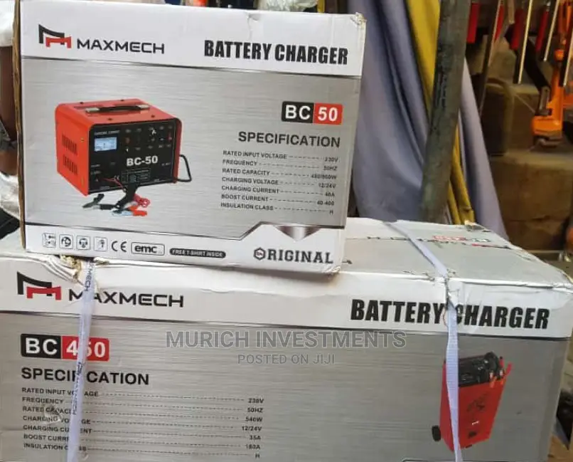 50A Heavy Duty Battery Charger 12/24v