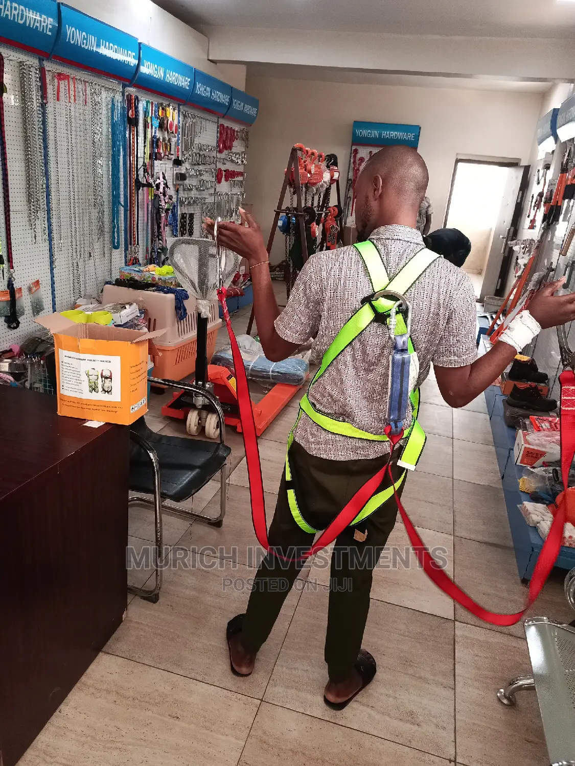 Safety Body Harness With 2 Hook