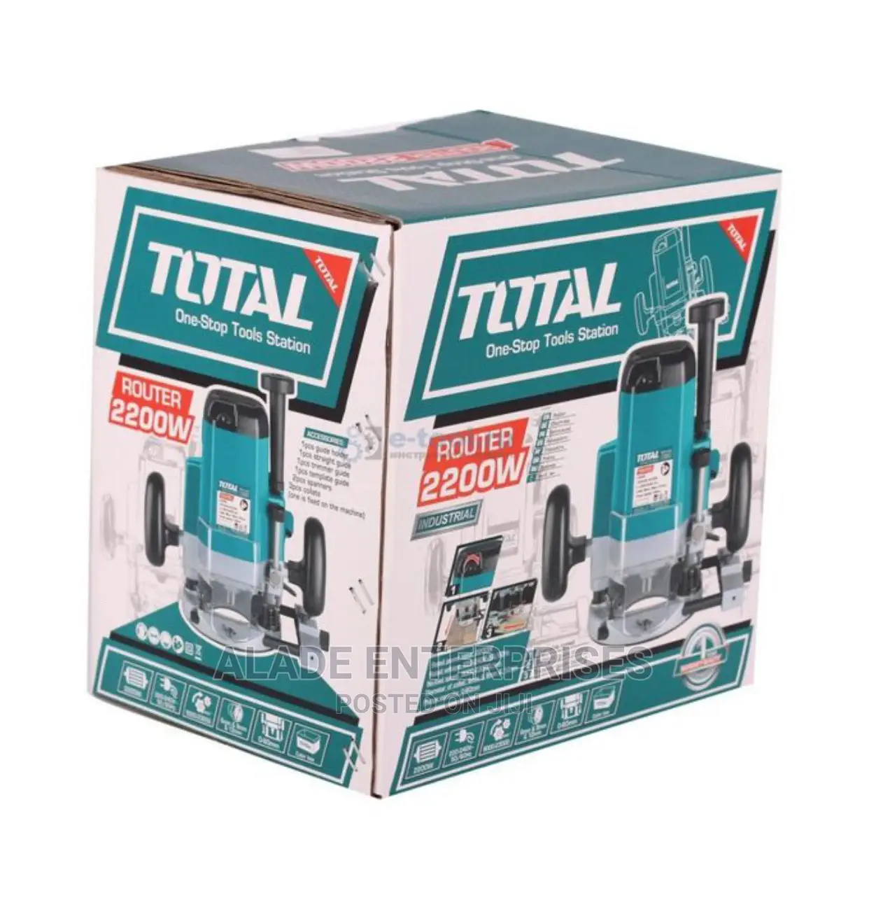 Total Electric Router Machine 2200W
