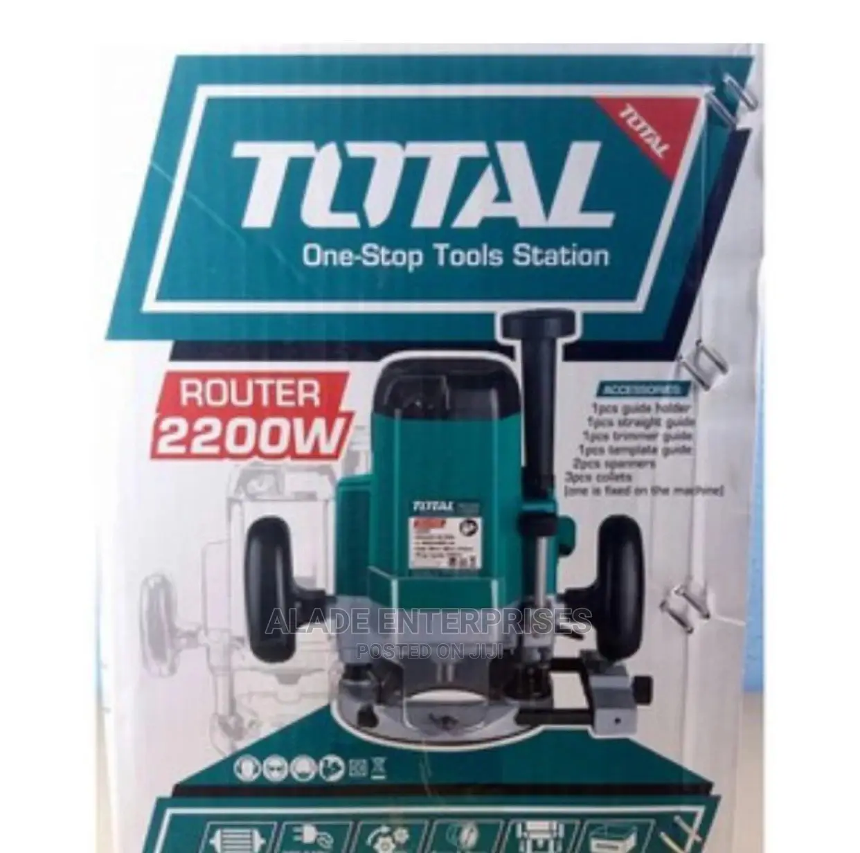 Total Electric Router Machine 2200W
