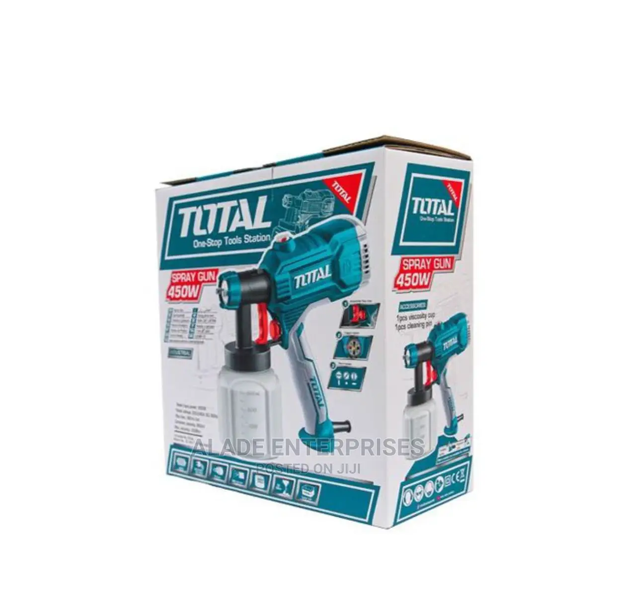 Total Electric Spray Gun 450W