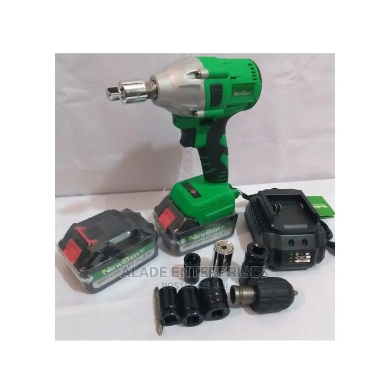 Cordless Battery Brushless Drill Impact Wrench Set