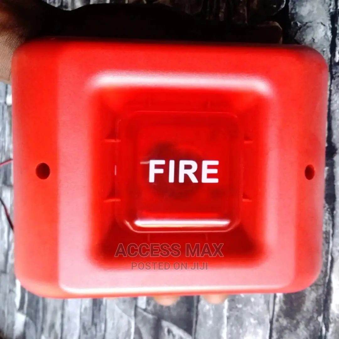 Fire Alarm Sounder Strobe (Siren With Flash Light)
