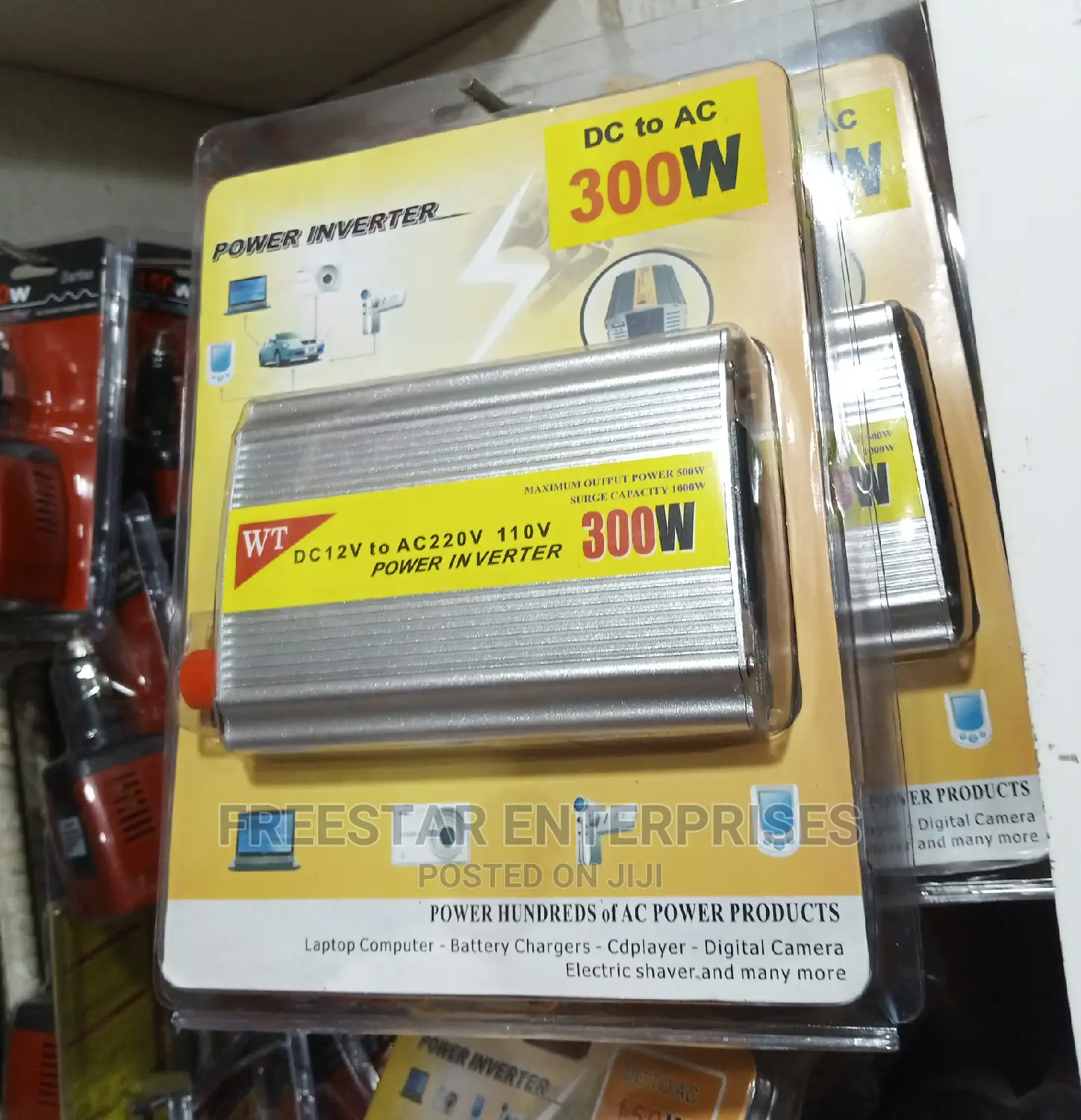 300w Car Inverter. 300 Watts Car Inverter.