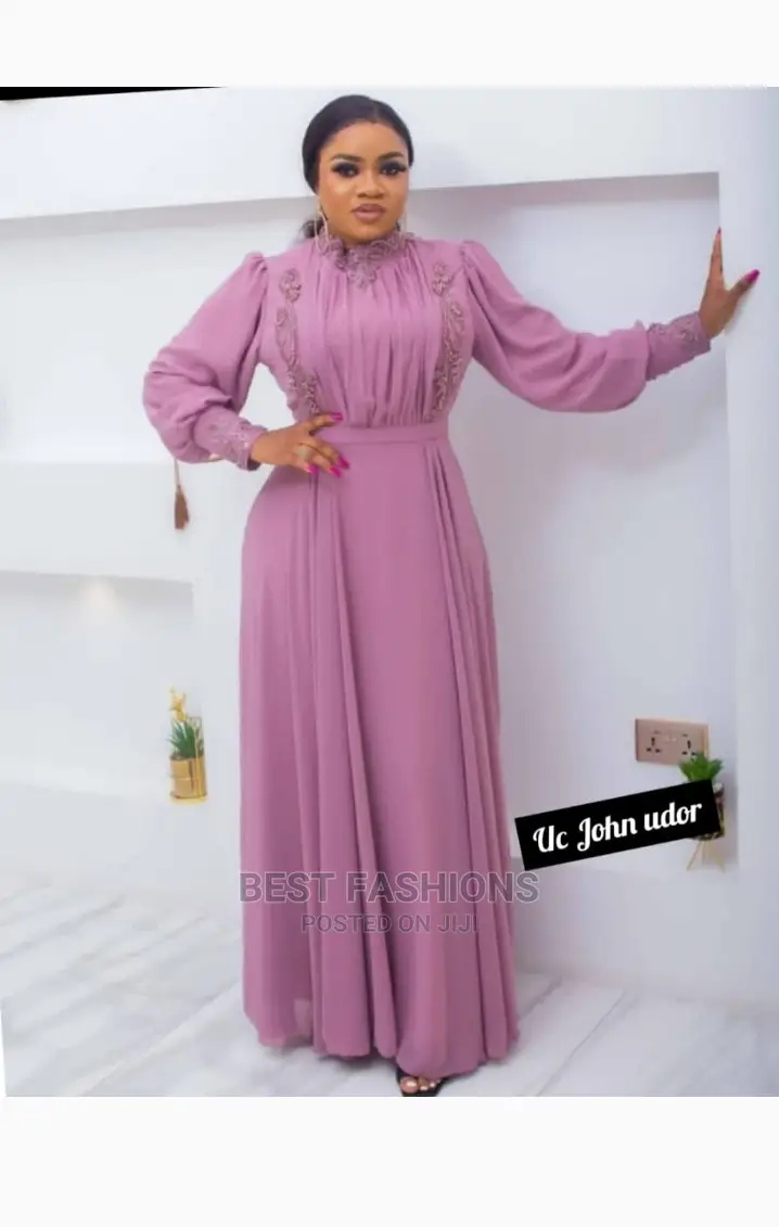 Female Turtle Neck Long Dress