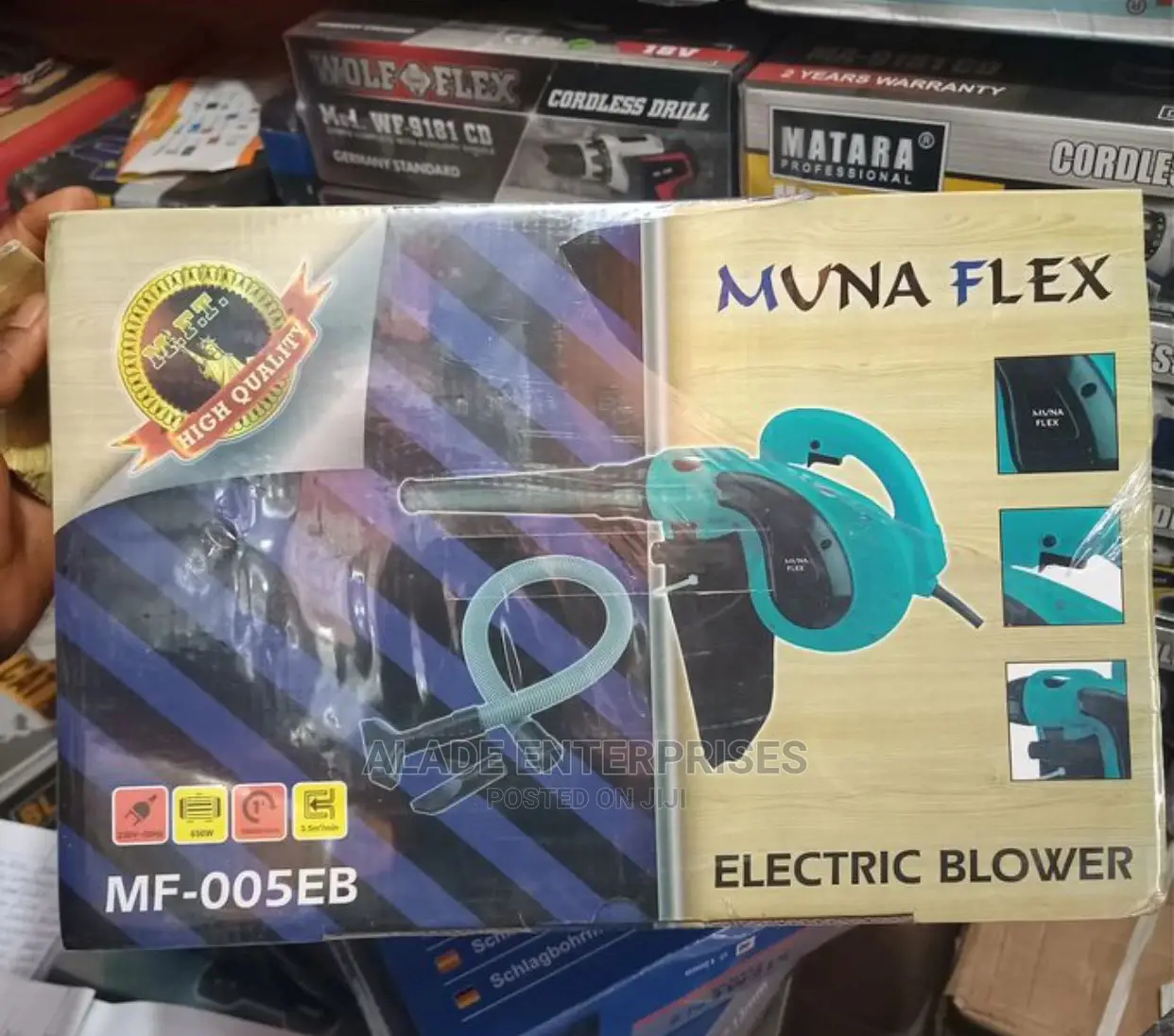 Electric Blower And Vacuum Cleaner