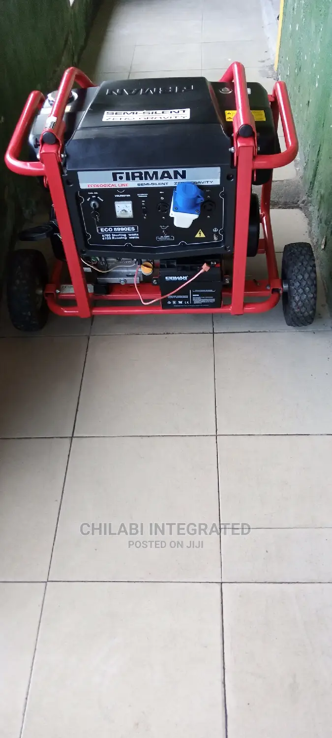 1 Month Old Very New 7.6KVA SUMEC FIRMAN ECO8990ES Generator