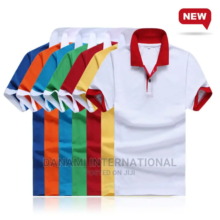 Customizable Polo T-Shirts in Different Colours