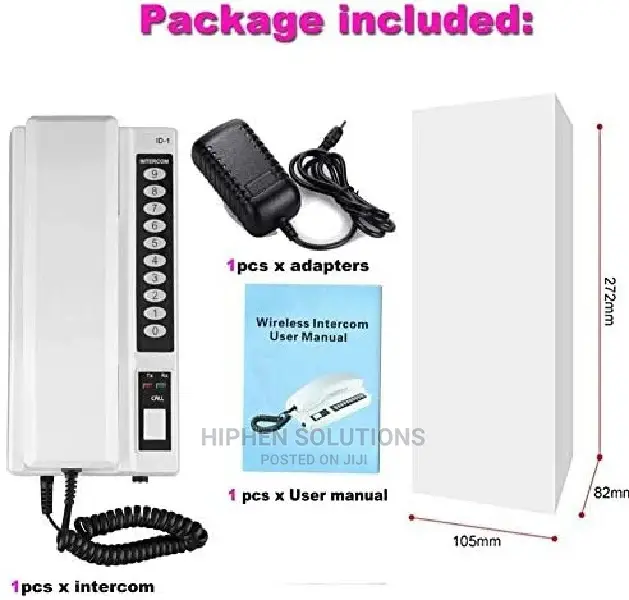 High Quality Wireless Intercom Phone