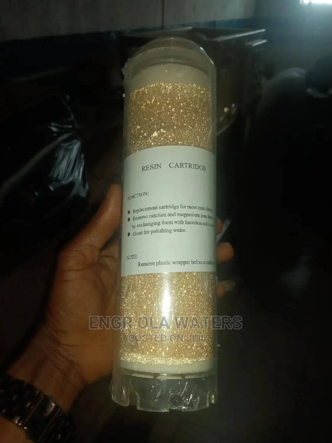 Iron Remover Resin Filter Cartridge Of Water Treatments