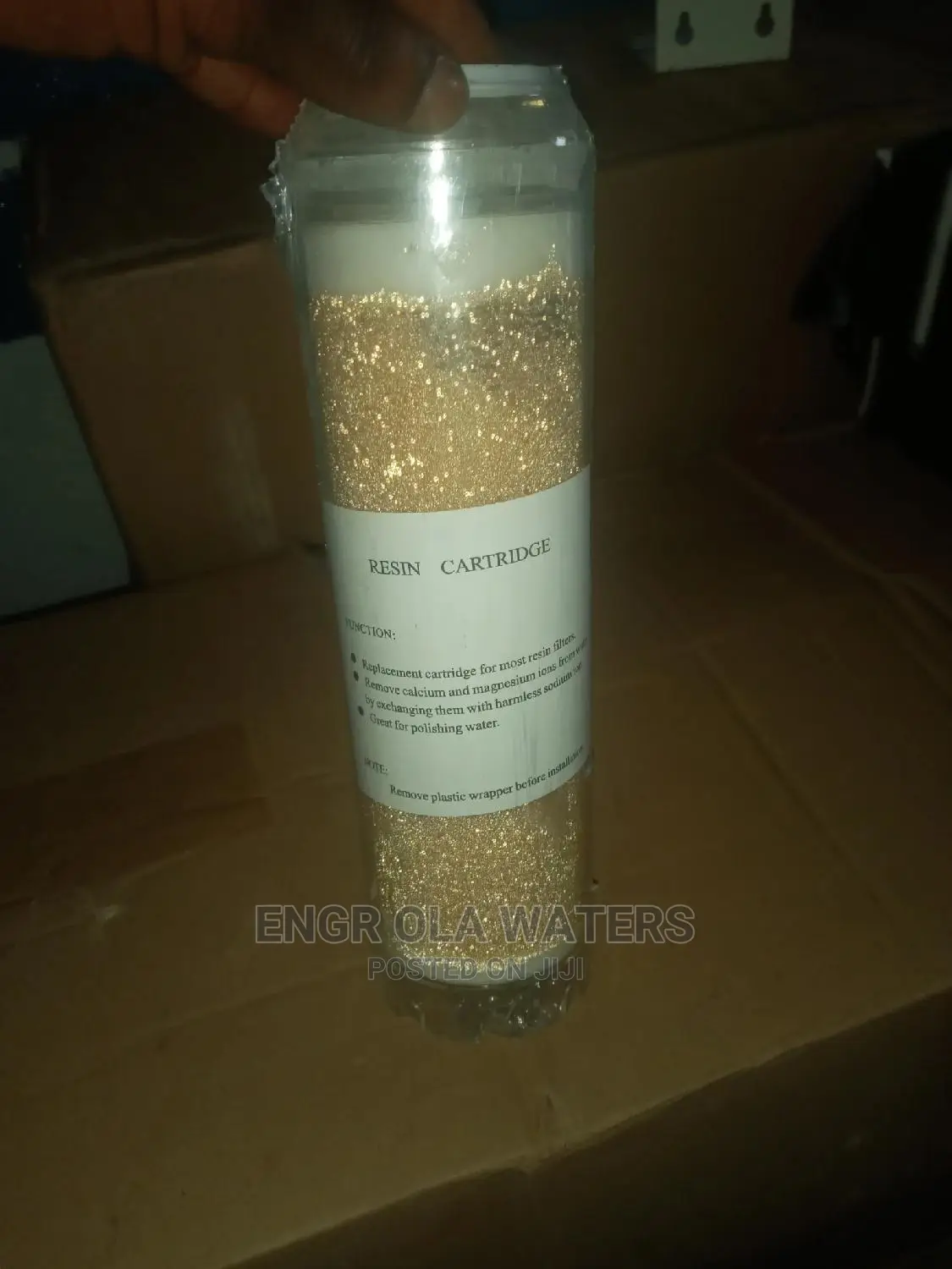 Iron Remover Resin Filter Cartridge Of Water Treatments
