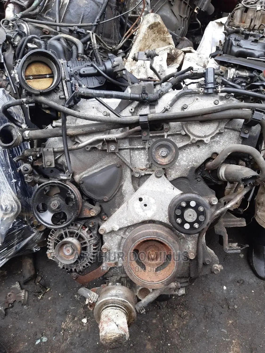 Engine Nissan 4.0l V6 Pathfinder X-Terra Frontier Navara
