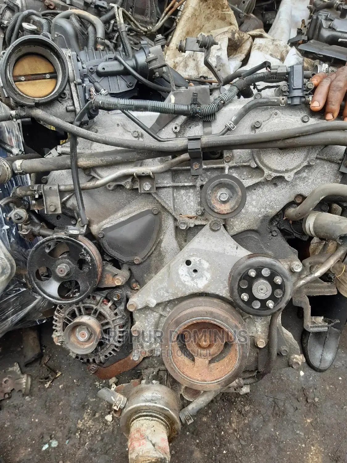 Engine Nissan 4.0l V6 Pathfinder X-Terra Frontier Navara
