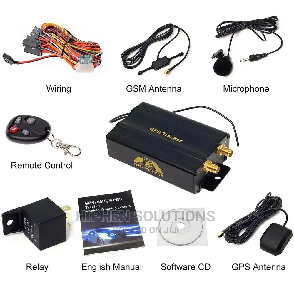 Vehicle Tracker With GPS, SMS GPRS