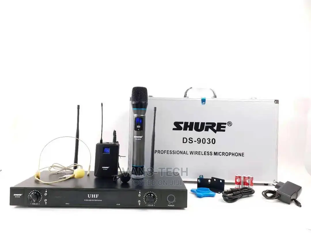 Shure Lapel and Handheld