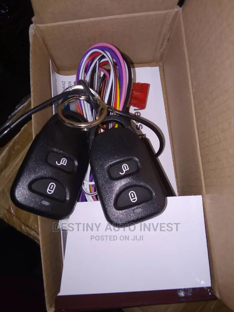 Vehicle Security Control Doors With Extra Remote Control