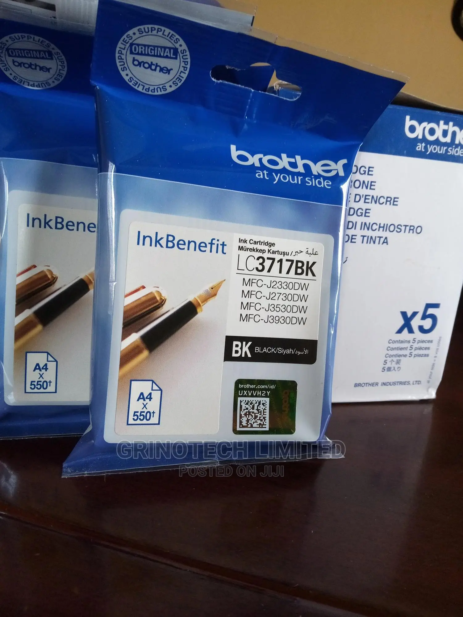 Brother Ink Cartridge Lc3717bk