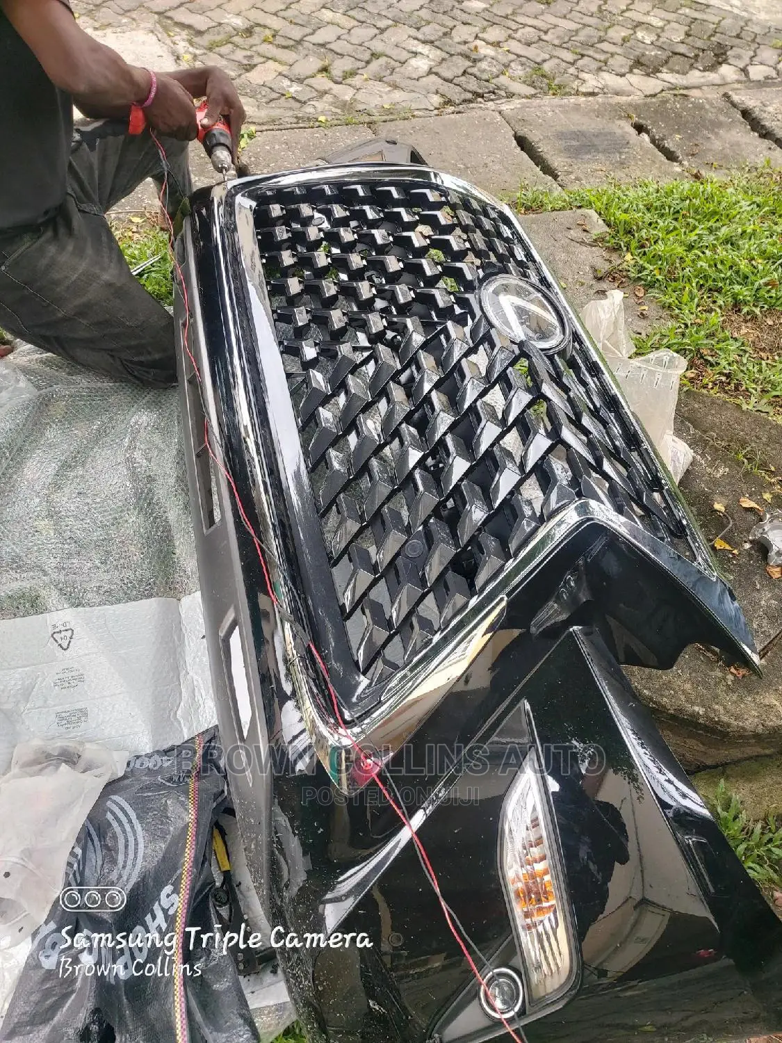 Front Bumper Chrome Gx460 2014-2021