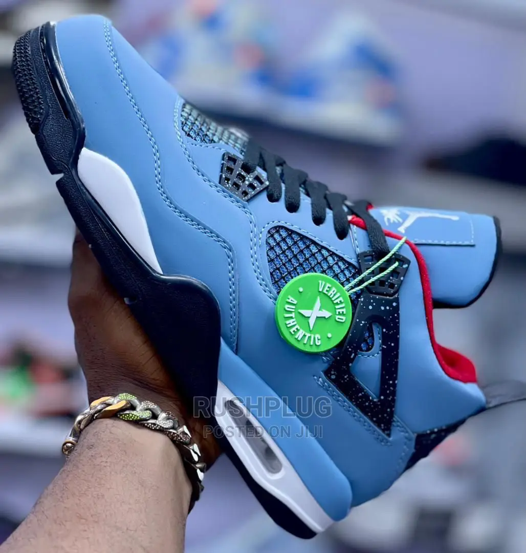 Travis Ttocs X Air Jordan Iv Retro ‘ Cactus Jack ’*