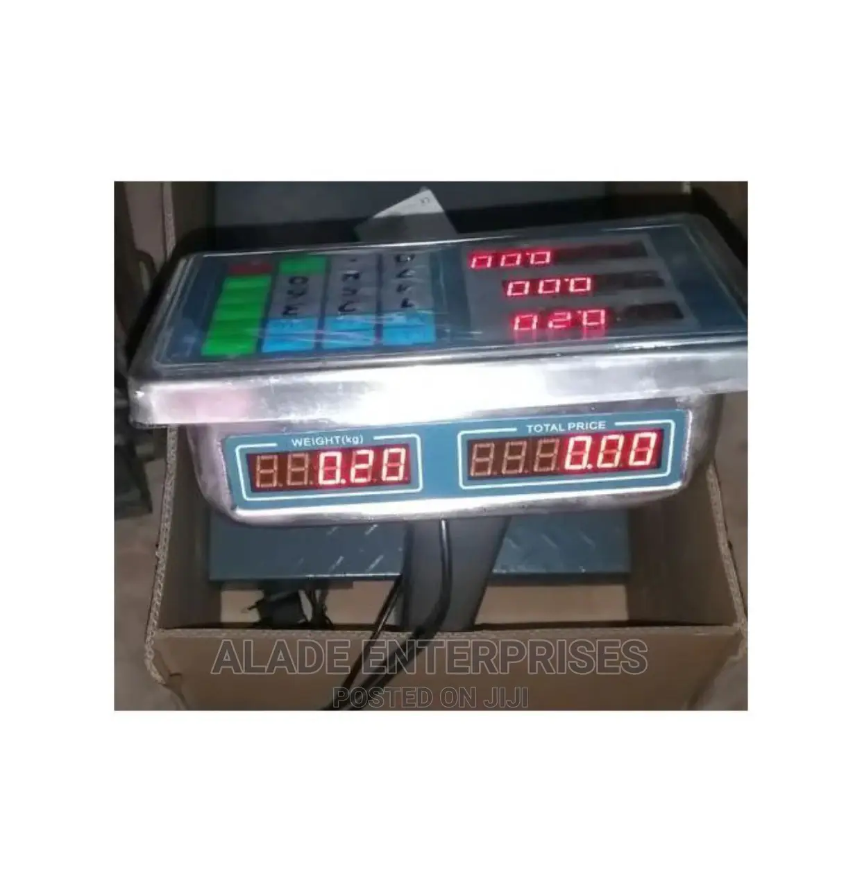 Double Display Weighing Scale