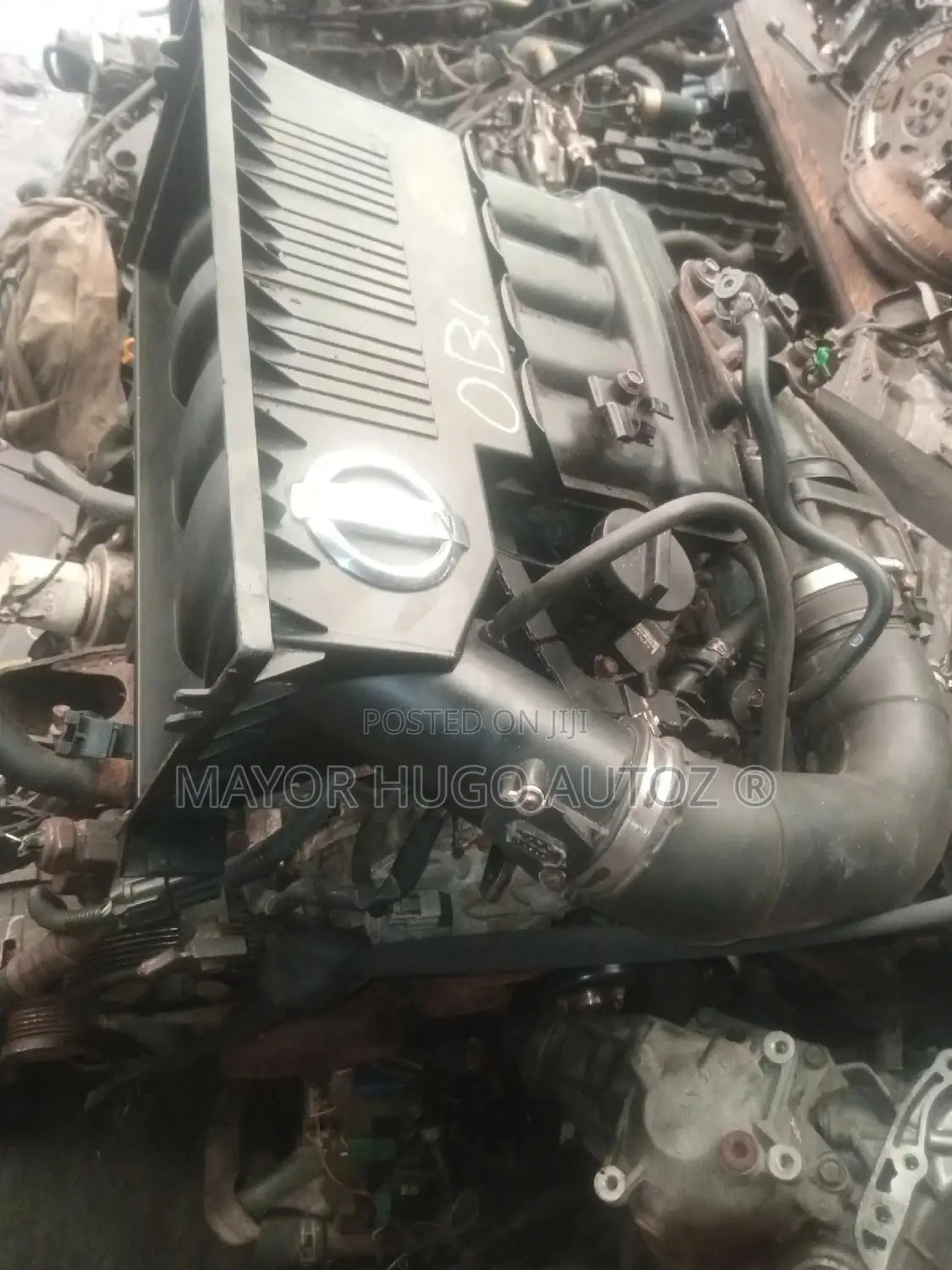 Nissan Hummer Bus Engine