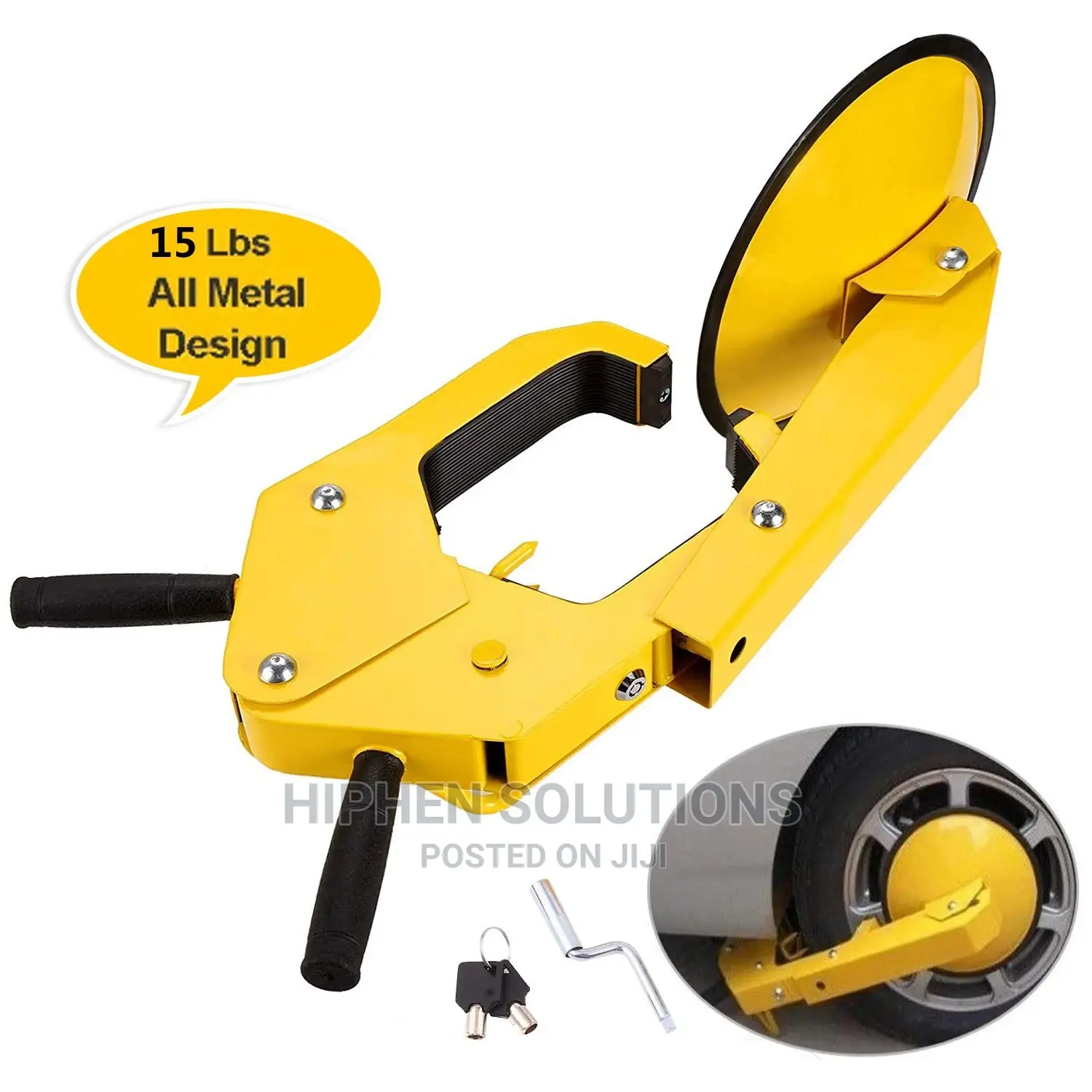 Wheel Clamp Lock Anti Theft Parking Boot