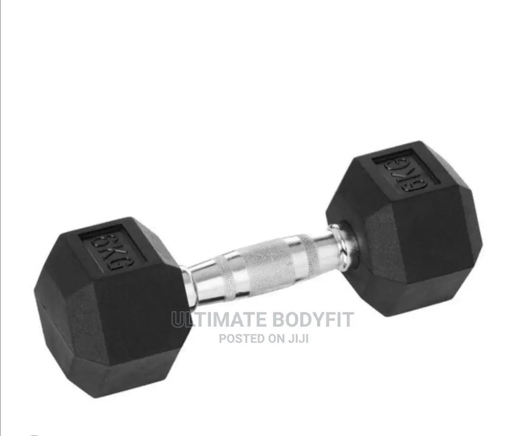 Brand New 6kg Hex Dumbbell