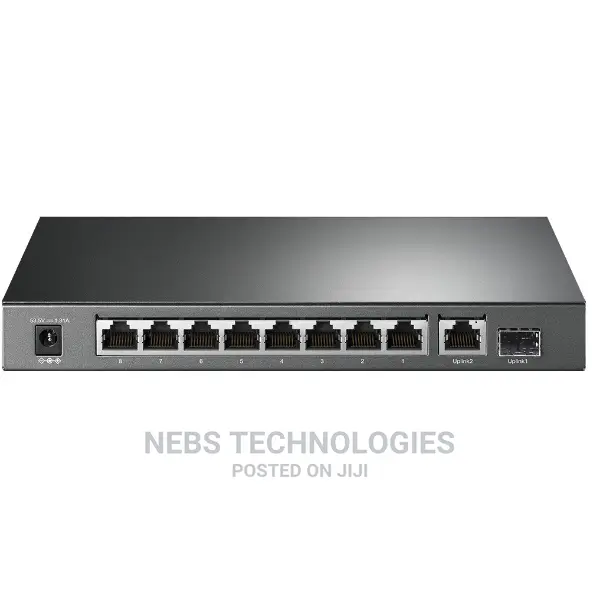 TP-LINK 10-port Gigabit Desktop Switch With 8-port POE+