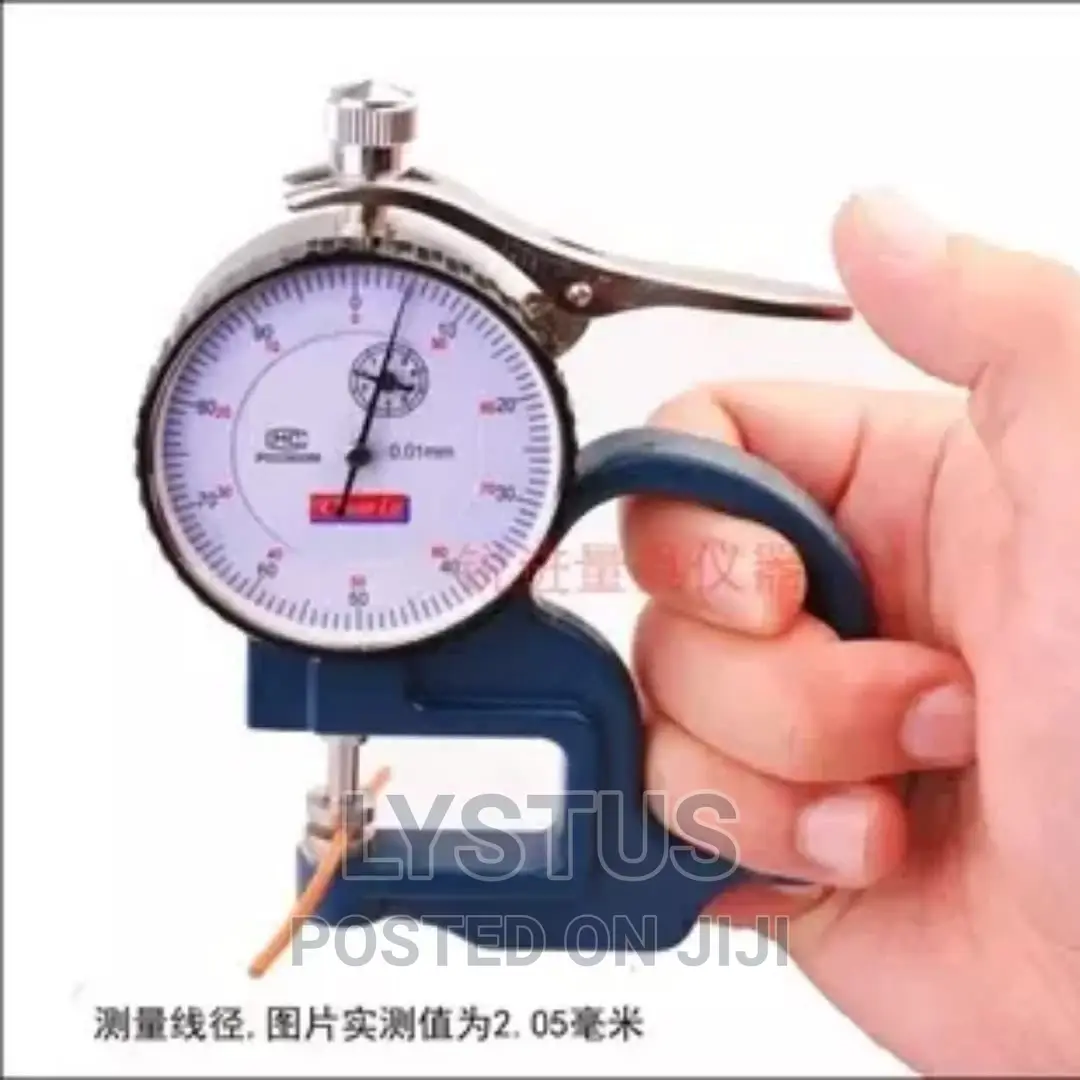 Dial Thickness Gauge 0-10mm, 0.01mm