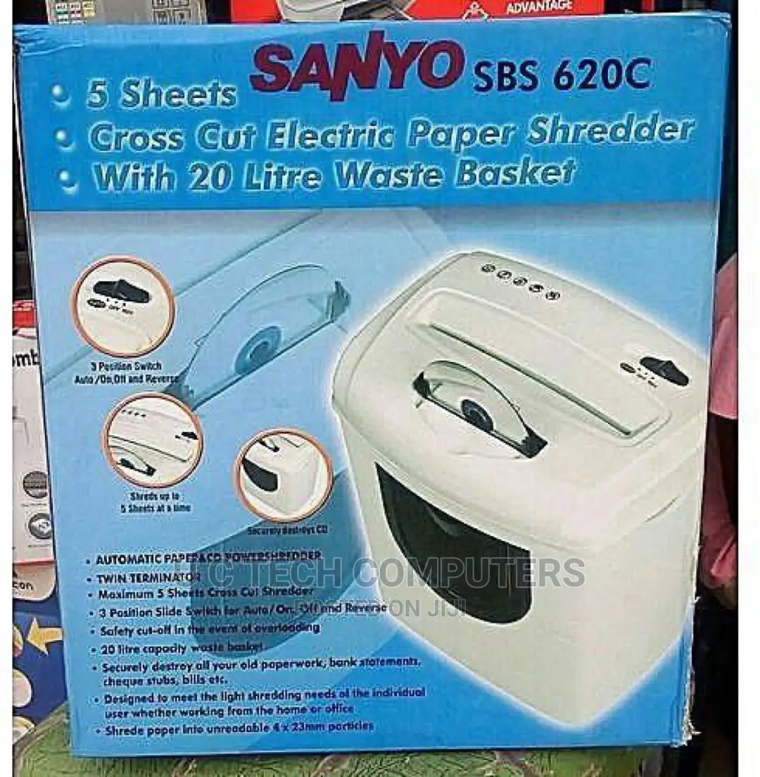 Sanyo Sanyo SBS 620c Paper Cd Shredder
