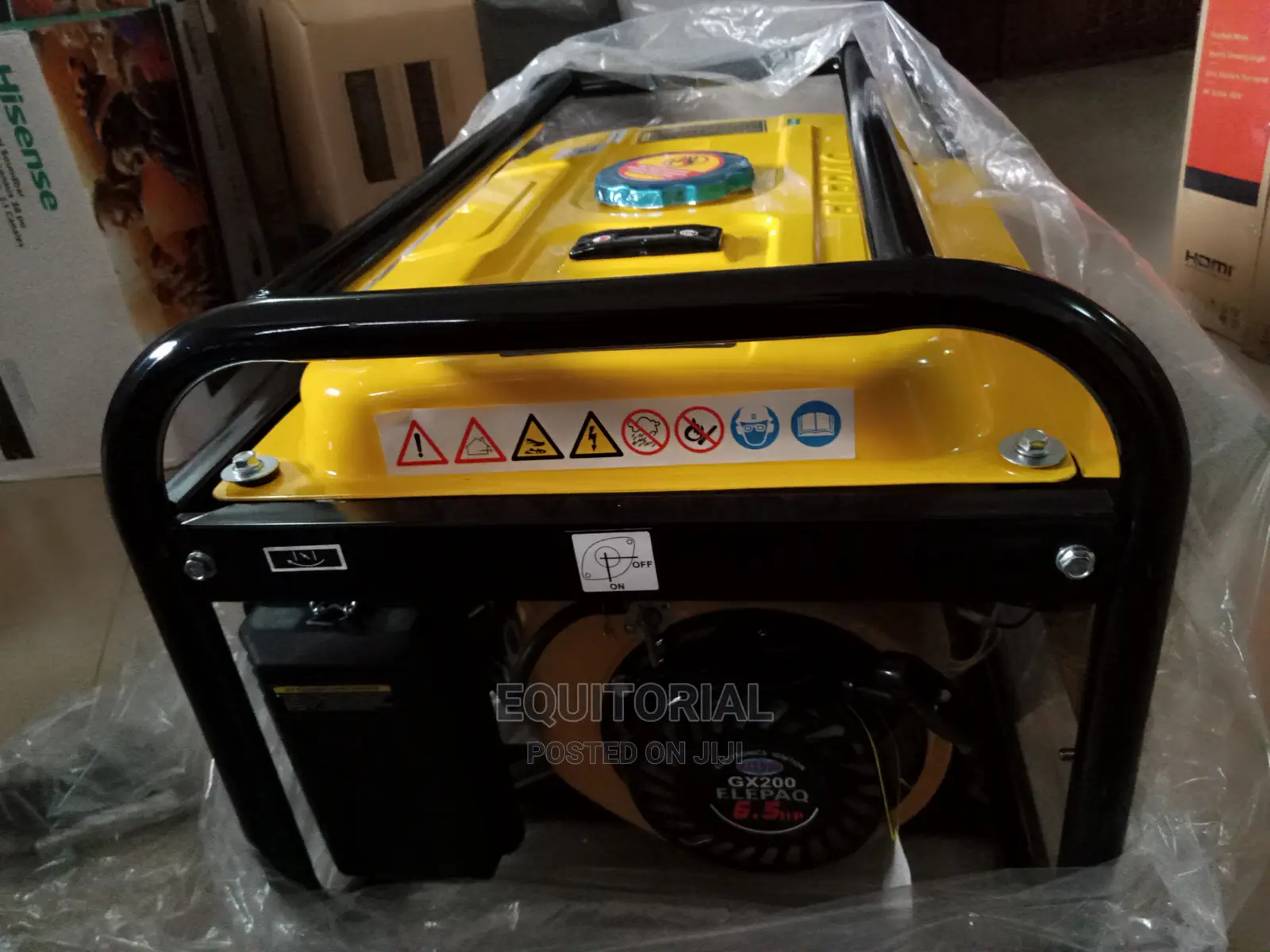 Manual Petrol Generator Sv6800 3.5kva Elepaq