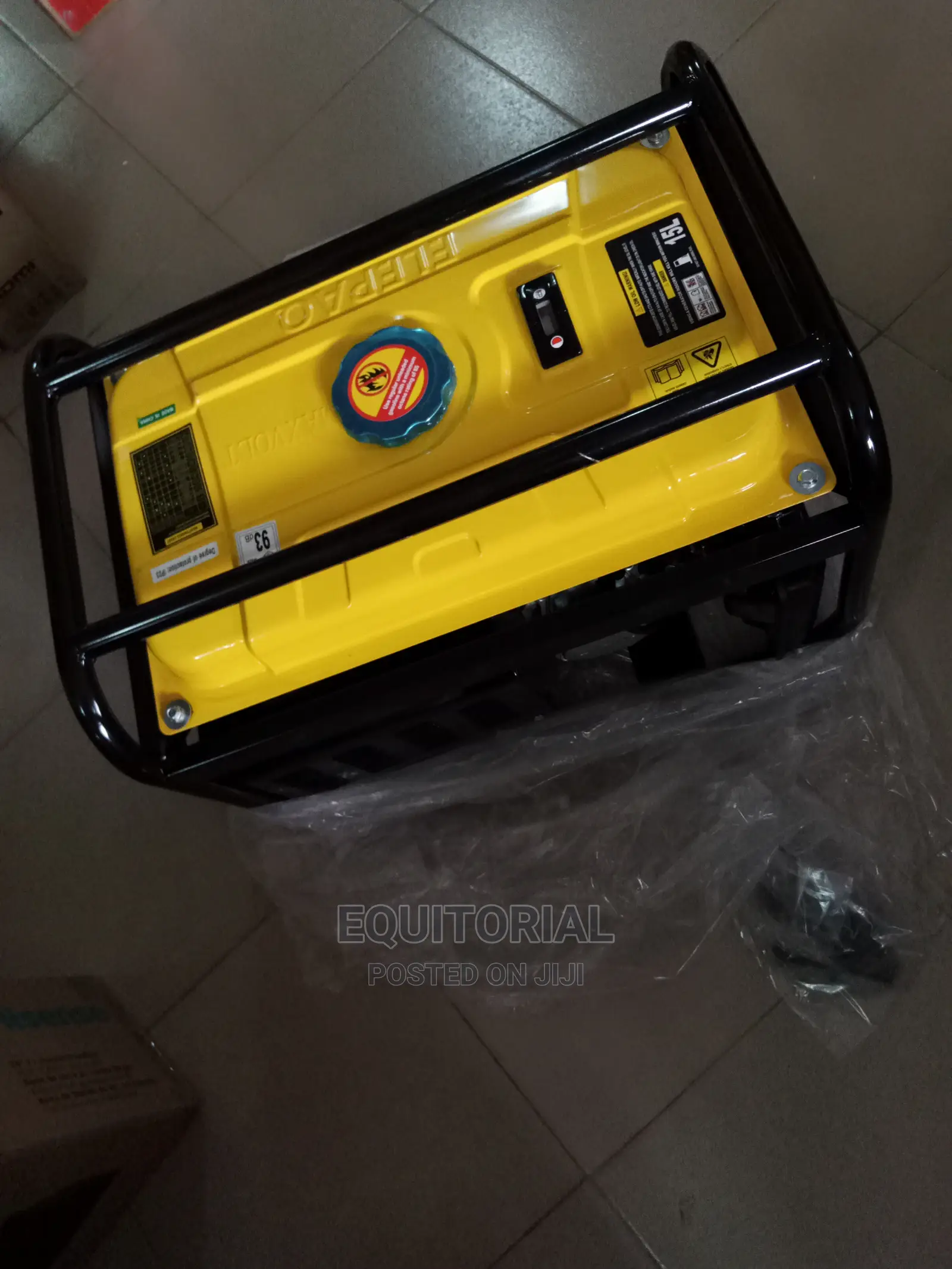 Elepaq 100% Copper 3.5kva Sv6800 - Manual Generator