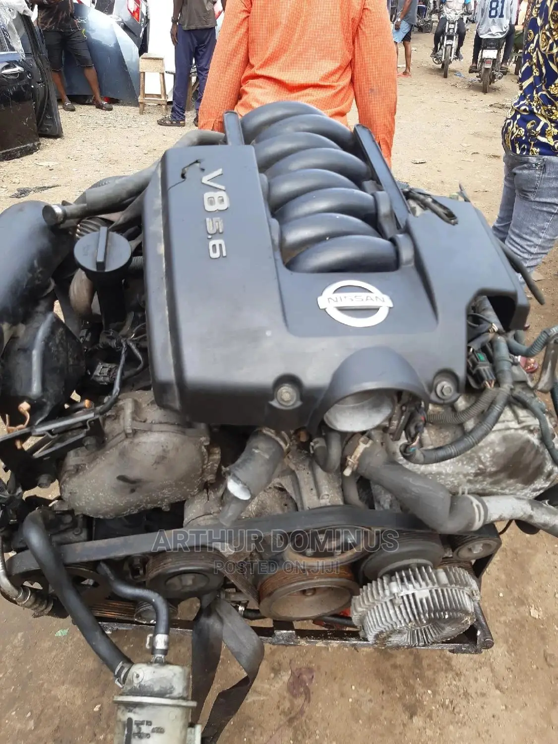 Nissan Titan Armada Engine 5.6L V8
