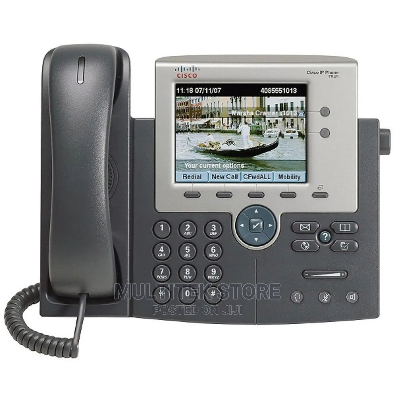 Cisco 7945G Two Line Color Display IP Phone