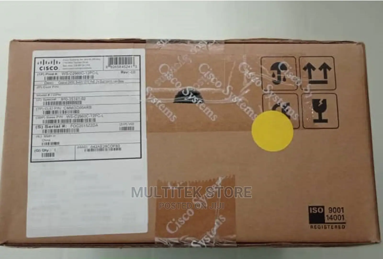 Cisco Catalyst Ws-C2960c-12pc-L Ethernet Switch